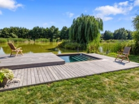 Posuvné terasy Slide Wood - dokonale funkční zakrytí bazénu, jezírka, vířivky nebo swim spa